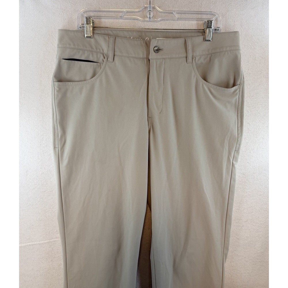 Johnnie-O Prep-Formance Cross Country Golf Pants Mens Size 34x32 Gray JMPA1450